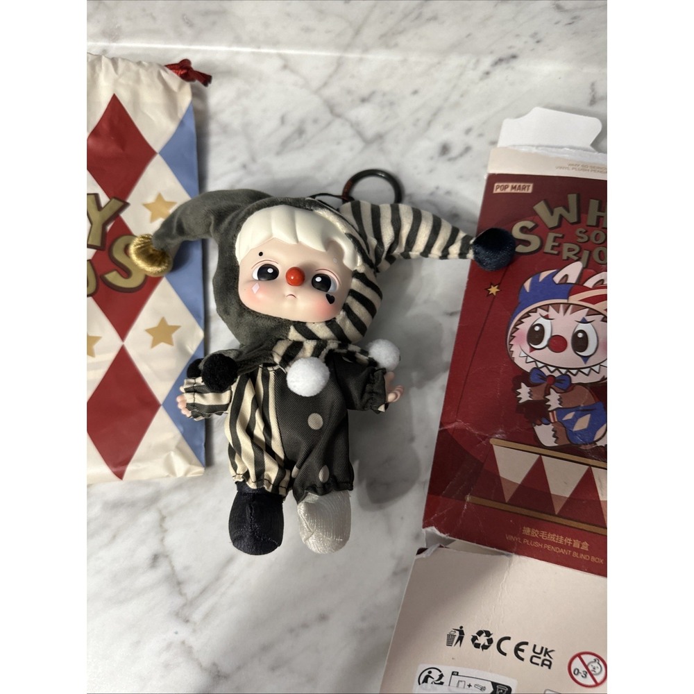 POP‎ MART Why So Serious Vinyl Plush - CONFIRMED BLIND BOX (Silver Mist Clown) - Picture 2 of 14